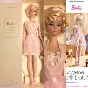 Lingerie Barbie #4 SILKSTONE Fashion Model NIB